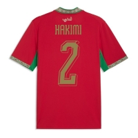 Camiseta Marruecos Achraf Hakimi #2 Primera Equipación Replica Mundial 2026 mangas cortas
